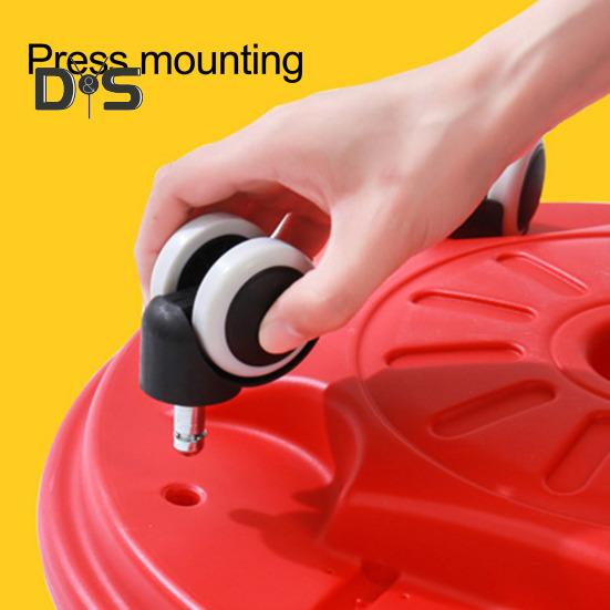 Balance Board with 5 Balls Wheels Handle Heavy Duty Portable Maze Wobble Board Toddler Sensory Balance Training Rocker Board Kids Physical Therapy Toy