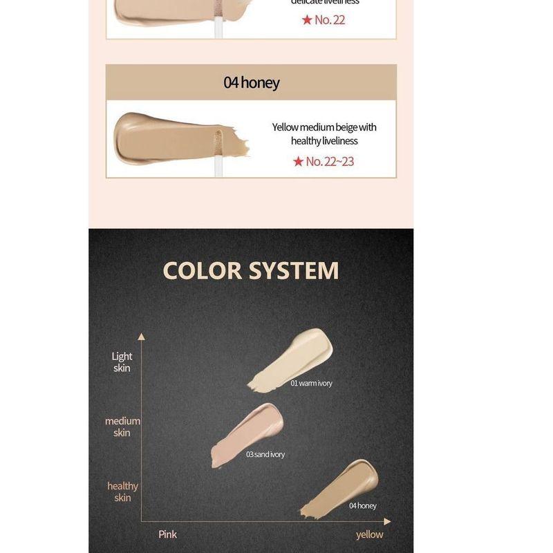 HOLIKA HOLIKA - Hard Cover Liquid Concealer (3 Colors)