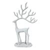 Yousheng Christmas Reindeer Statue Minimalist Artistic Deer Figurine Metal Animal Sculpture Home Office Desktop Decoration Ornament