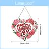 Heart Flower Paper Door Hanger Party Decor For Romantic Event Venue