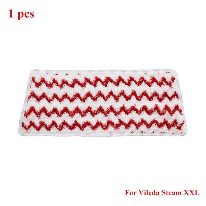 Microfiber Steam Mop Pad For Vileda Steam XXL  Replacement Part Power Pad Steam Cleaner Accessories Washable Mop Cloth Parts