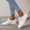 In the Summer of 2024, the New Korean Version of Lace-up Flat-soled Single Shoes Is a Female Manufacturer.
