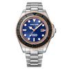 AngelClover Men's Sea Cruise Watch, Solar Battery, Water Resistant, Mineral Glass, Blue Dial, SCS42B-SPBU [Authentic] [Parallel Import]