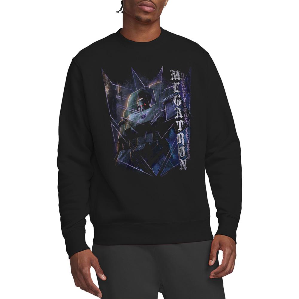 Transformers Unisex Adult Generations Villainous Megatron Comic Cover Sweatshirt