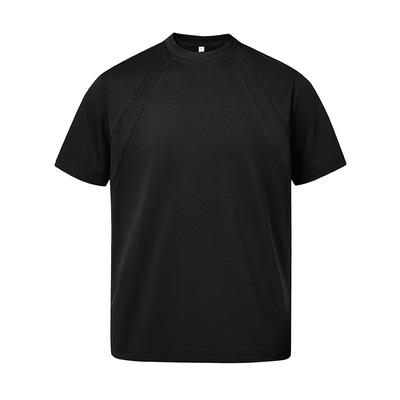Short Sleeved Men's Summer Sports Quick Drying Breathable T-shirt Men's Running Fitness Suit