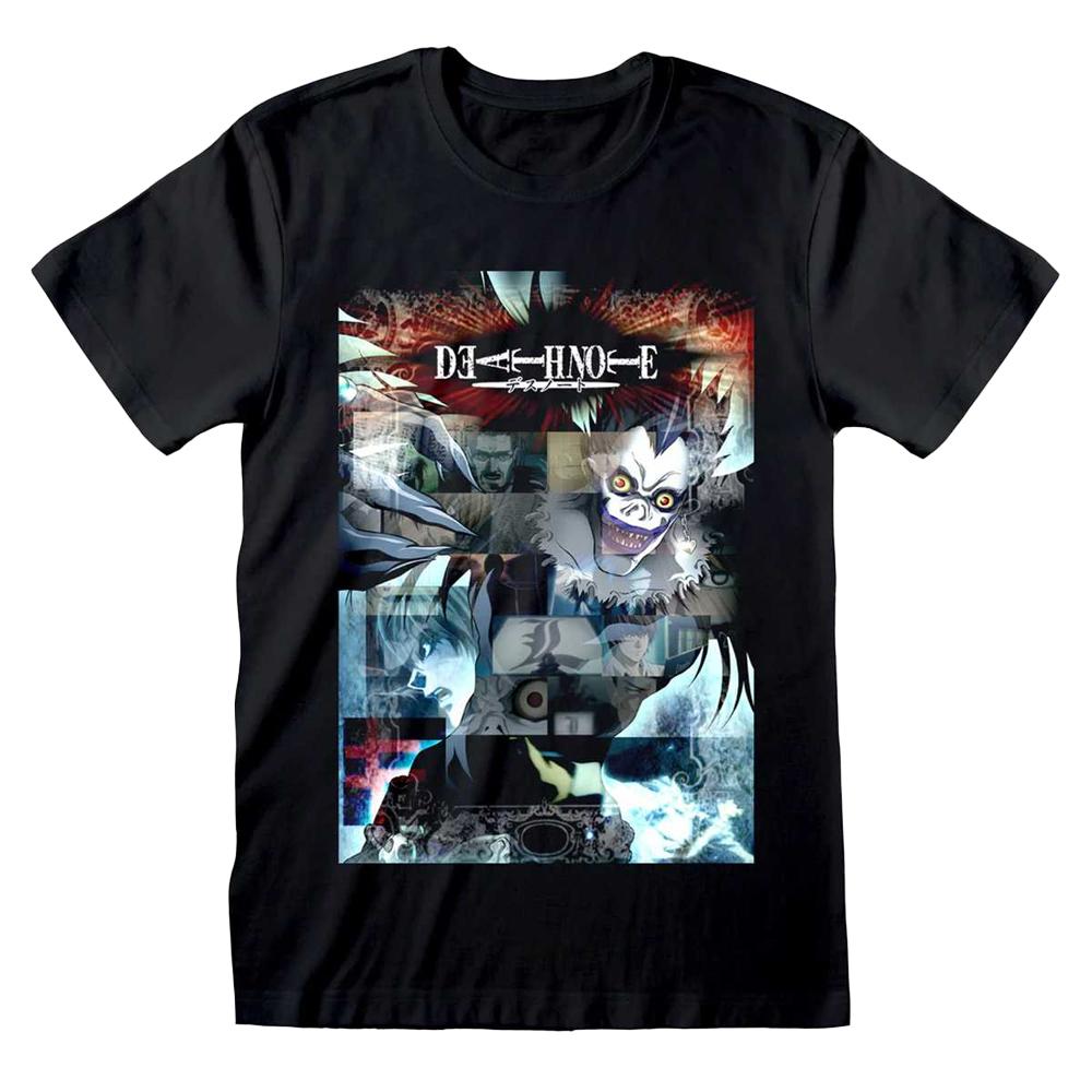 Death Note Unisex Adult Glitch T-Shirt