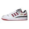 adidas Forum Exhibit Low Blanc Écarlate Baskets Unisexe Chaussures-Blanc Core-Noir GX1523