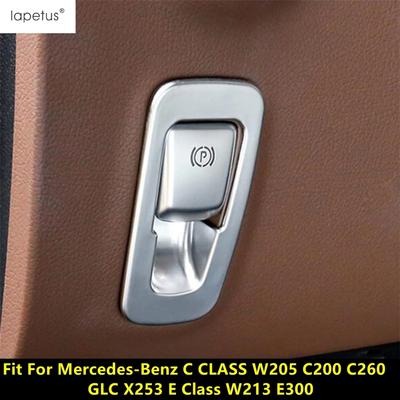 Electrical Park Handbrake Hand Brake EPB Button Cover Trim Interior For Benz C CLASS W205 C200 C260 GLC X253 E Class W213 E300