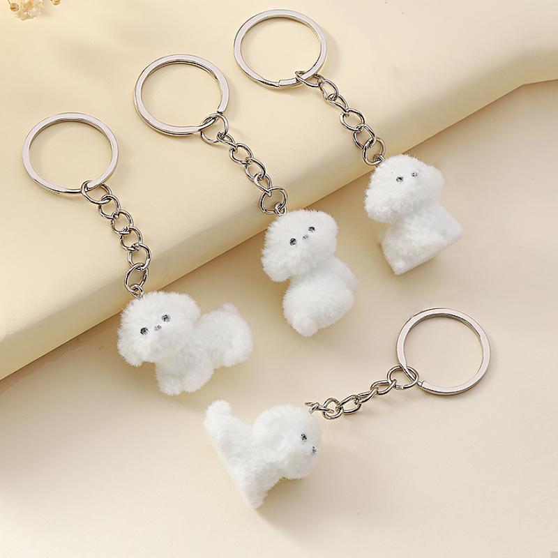 

1 шт. подвесная сумка кукла брелок собака брелок плюшевый брелок пряжка для ключей