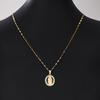 Gorgeous Women's All Sky Star Micro Inlaid Colorful Zircon Virgin Mary Hollow Necklace