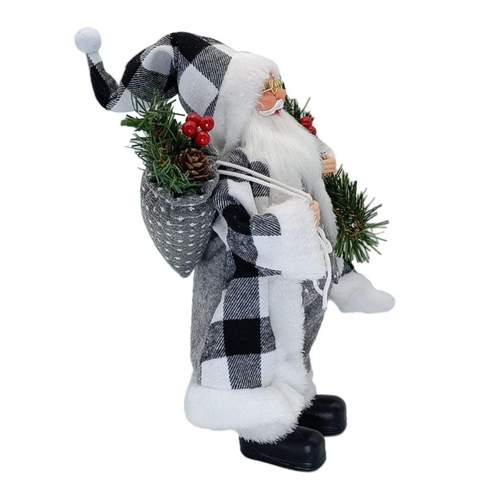 3D Standing Santa Doll Cute Christmas Ornament Christmas Home Decorations  Christmas Gifts