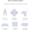 Illustration Line Blanket Camping Blanket Leisure Blanket Nap Blanket Cover Blanket Sofa Blanket Picnic Blanket Bed End Blanket