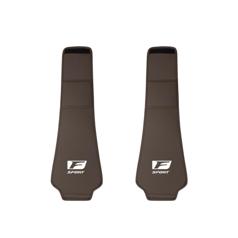 2Pcs Quality Leather Car Seat Headrest Covering Accessories For Lexus F-SPORT ES RX NX LS UX LM LX GX LC RZ IS CT GS RC HS SC TX