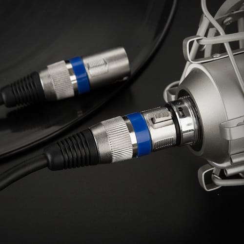 XLR Cable, Microphone Cable, XLR (Male) To XLR (Female), Audio Cable, XLR Connector, 3-Pin Extension Cable (1.5m)