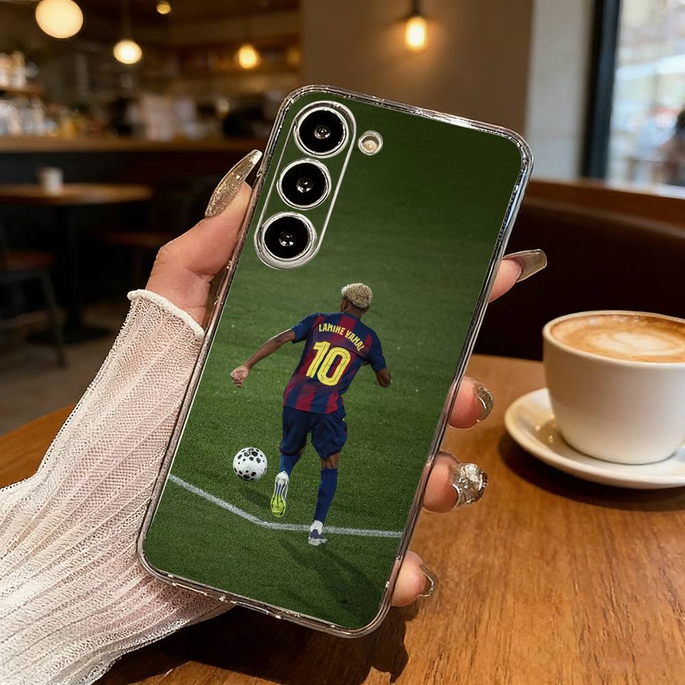 L-Lamine Y-Yamal-19 Phone Case For Samsung Galaxy S24 S25 S23 S22 S21 Plus S24 S25 Transparent Cover Case