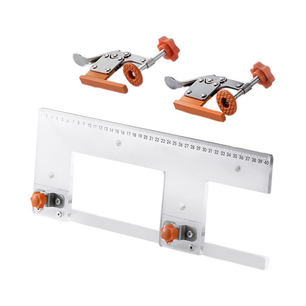 Precise Slotting Mold Adjustable Cabinet Door Woodworking Auxiliary Tool For Professional Cabinet Makers Furniture Manufacturing