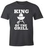 Men's T-Shirt King of the Grill Fun Shirt Moonworks®