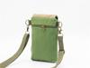 Solid Color Canvas Crossbody Phone Bag - Women's Shoulder Purse