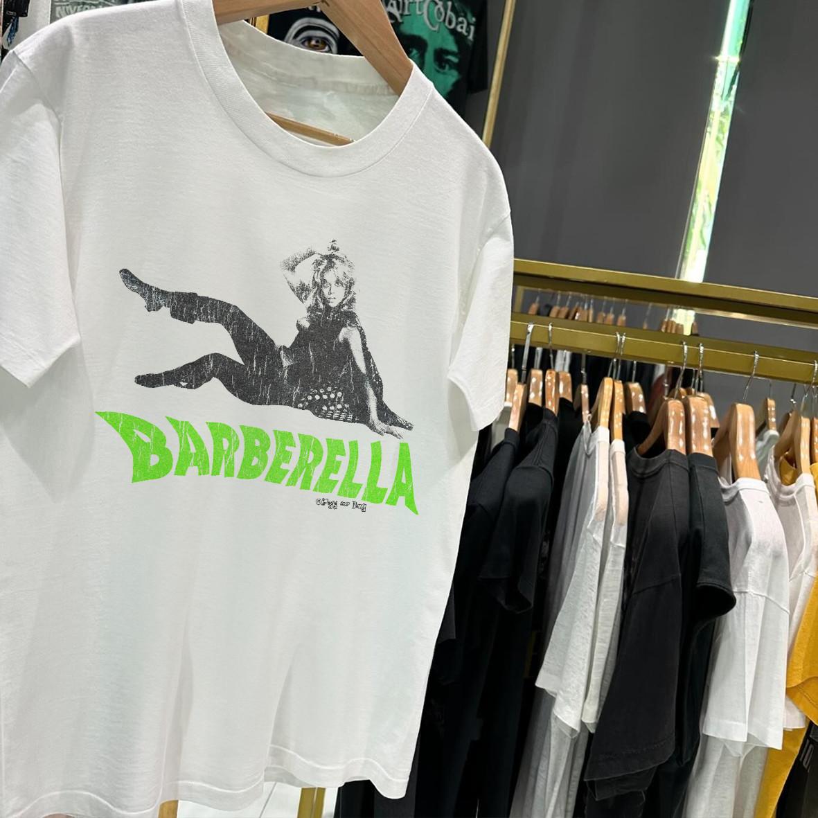 Barbarella (Jane Fonda) Promo T-Shirt White XXL 4XL