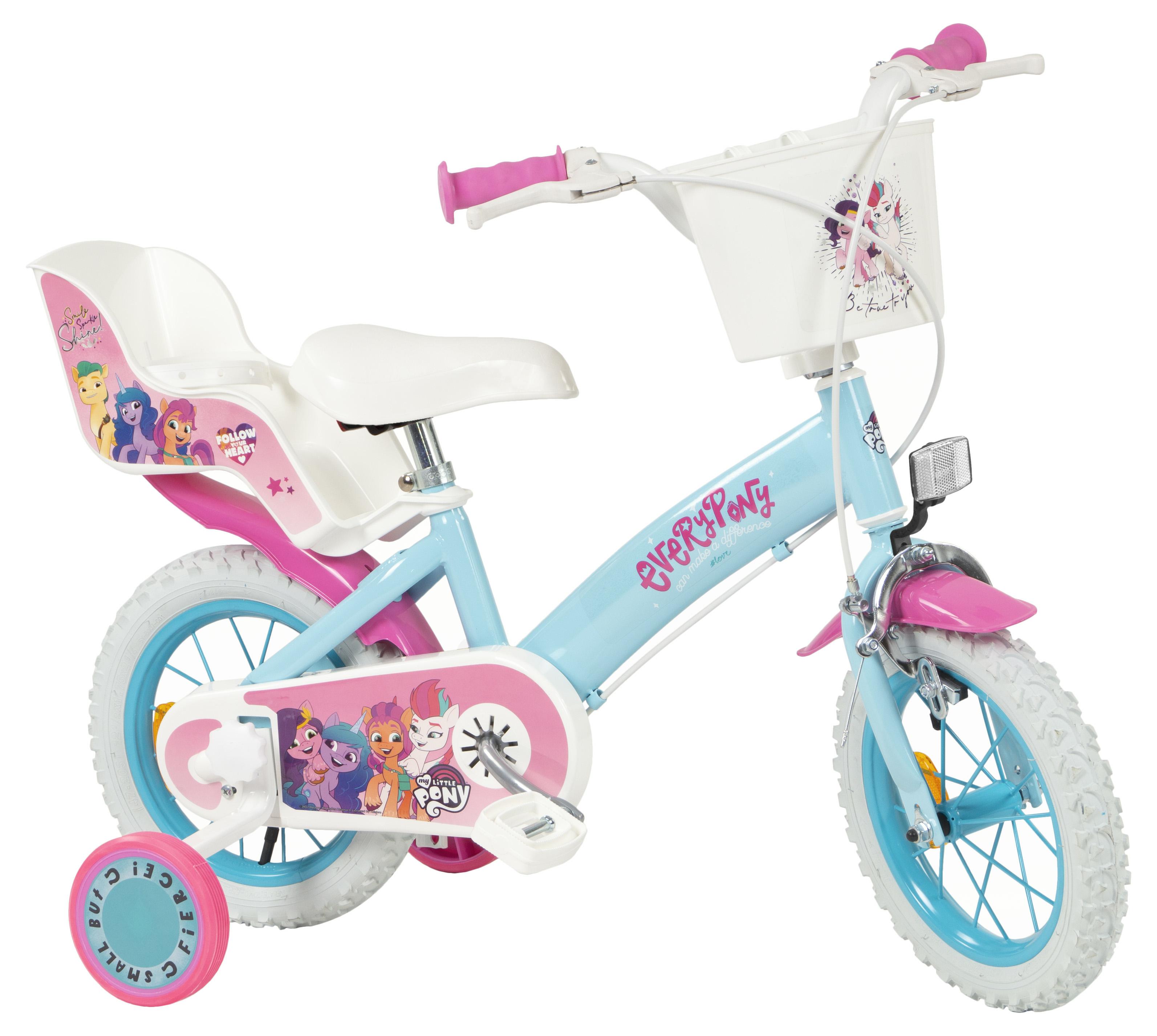 My Little Pony 12-Inch Kinderfiets Voor Meisjes 3-5 Jaar blauw