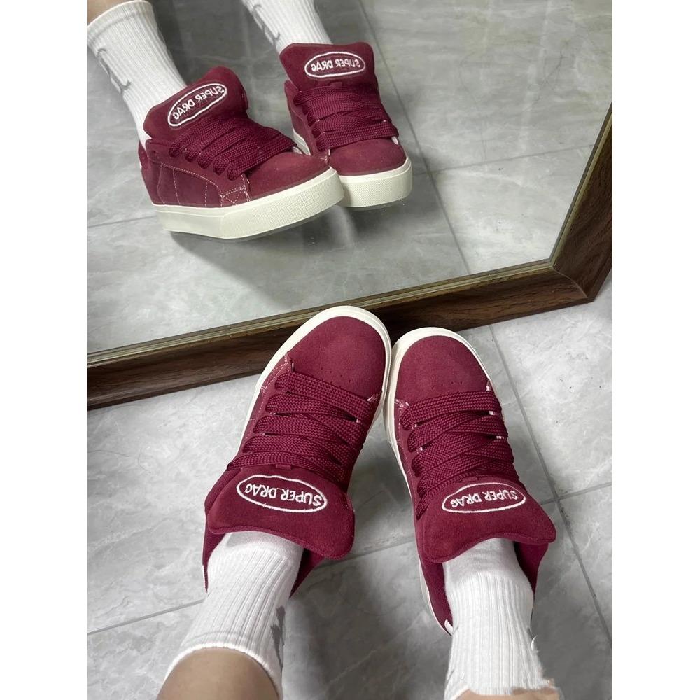 Fashion Women Casual Shoes Low Cut Lace-Up Leisure Sneakers Outdoor Comfortable Non-Slip Female Flats Trainers zapatos de mujer