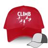 New Arrival Solid Baseball Caps Men Summer Breathable Golf Hat CLIMB Climbinger Teens Fashion Brand Cap Female Leisure Hats
