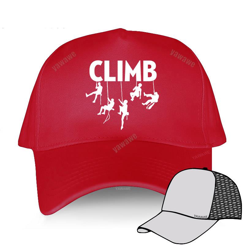 New Arrival Solid Baseball Caps Men Summer Breathable Golf Hat CLIMB Climbinger Teens Fashion Brand Cap Female Leisure Hats