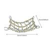 Hängematte für Haustiere, Vogelnetzseil, Kletterbrücke für Papageien und Kakadus