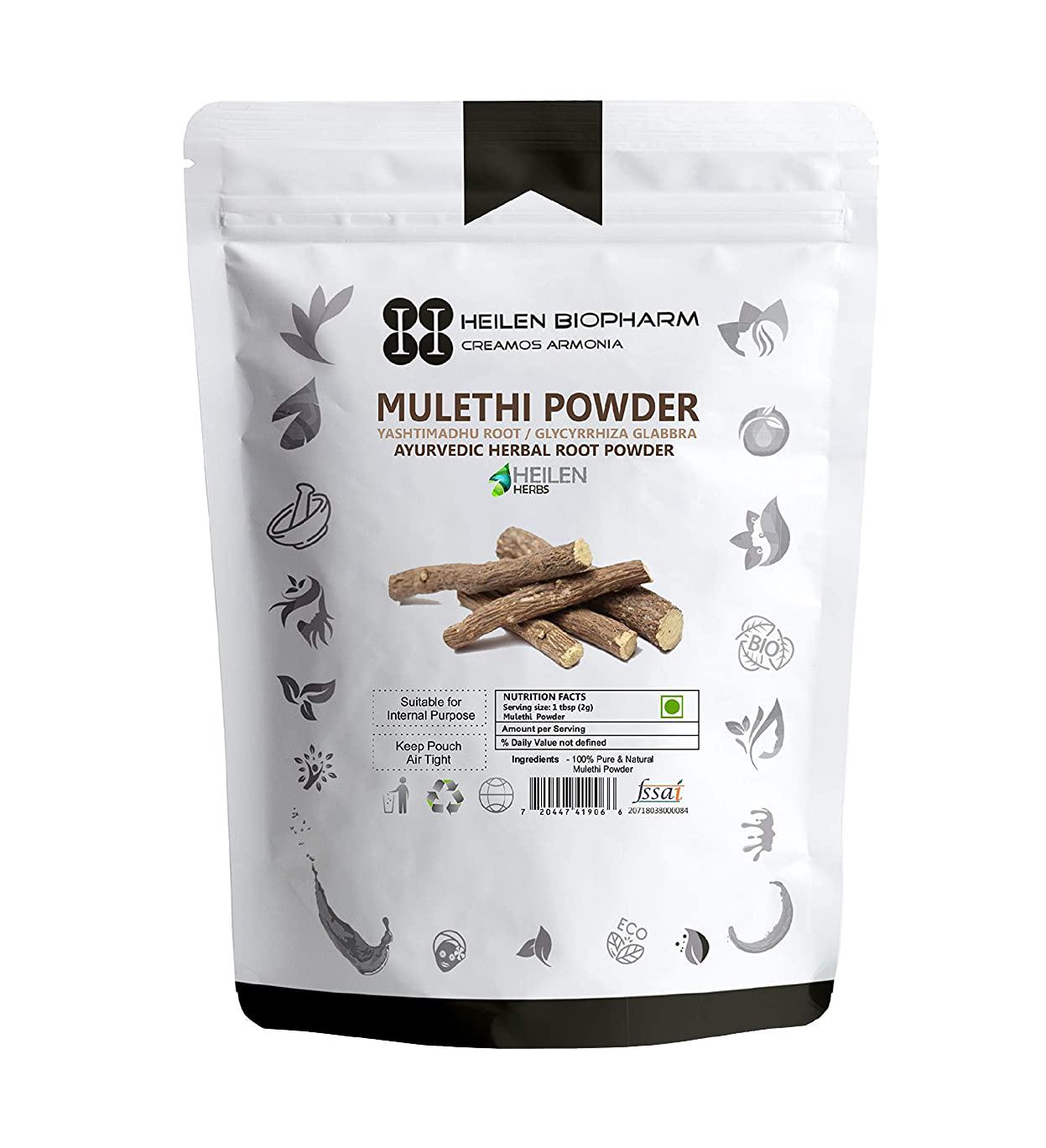 

Яштимадху (200 г), Mulethi Powder, Heilen Biopharm 11.125