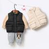Kinder Lamm Fleece Weste Jungen und Mädchen Baby Dicke Warme Daunen Baumwolle Weste Herbst und Winter Outdoor Wear Weste