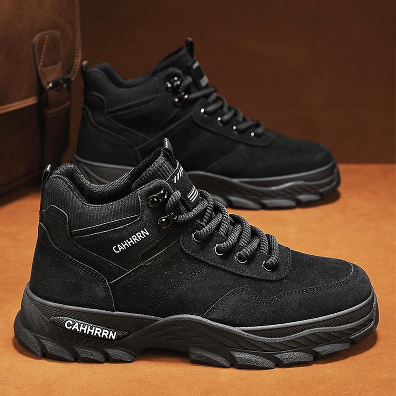 Fashion CYYTL Mens Boots Casual Shoes Winter Cowboy Combat Tactical Motorcycle Chelsea Ankle Work Leather Outdoor Hiking Designer Luxury