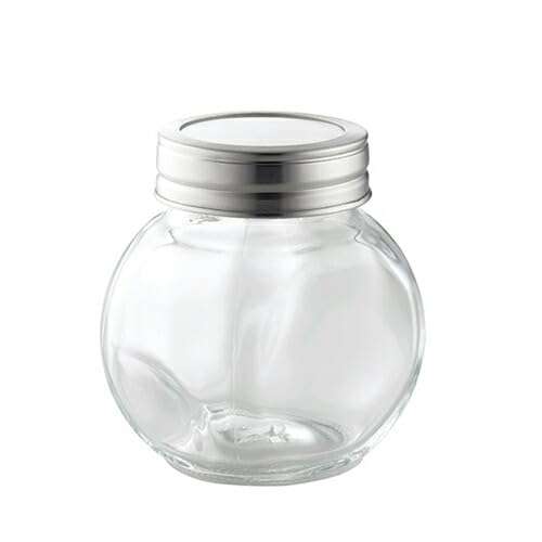 Sato Metal Palermo Spice Jar, Clear, Size: Approx. W8.3 D6.1 H8.5 4521540250251