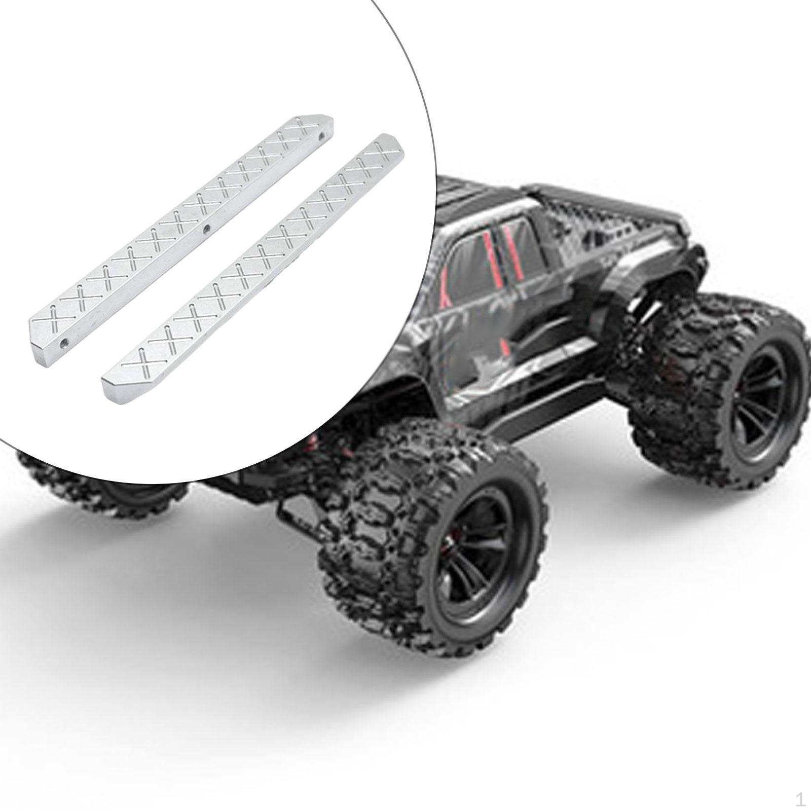 

1/12 Радіокерована машина Ліва Права Педалі Аксесуари Запчастини Пряма Заміна, Портативна, Алюміній, срібний