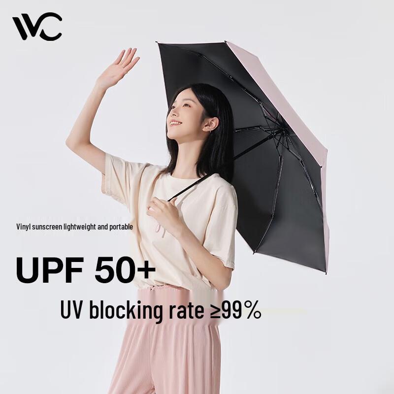 VVC VGY4S206 Portable 5-Fold UV Protection Capsule Umbrella