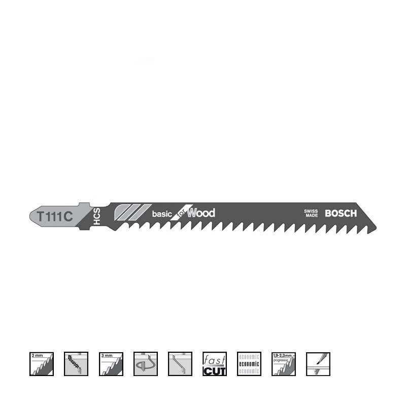 Bosch T111C Jigsaw Blades