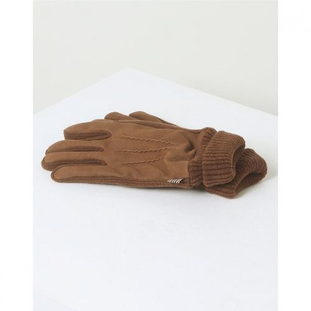 DakS Men S Camel Goat Leather Suede gloveS Dcgv4f170cm