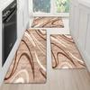 1Pcs Anti Fatigue Kitchen Rugs Versatile Line Print Waterproof Non-Slip Thick Cushioned Kitchen Mat Heavy Duty Comfort Standing Mat Hallway Runner
