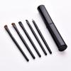 5pcs Portable Mini Eye Makeup Brushes Set Smudge Eyeshadow Eyeliner Eyebrow Brush