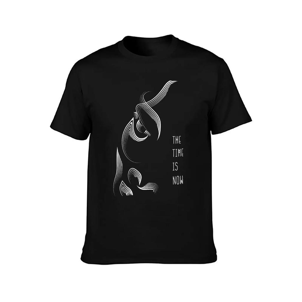 The Time Is Now T-Shirt man t shirt anime stuff rapper graphic tees sweat shirts, men
