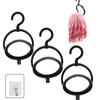 Plastic Hanging Wig Stand White Wigs Drying Stand Wig Hanger Stand  for Multiple Wigs
