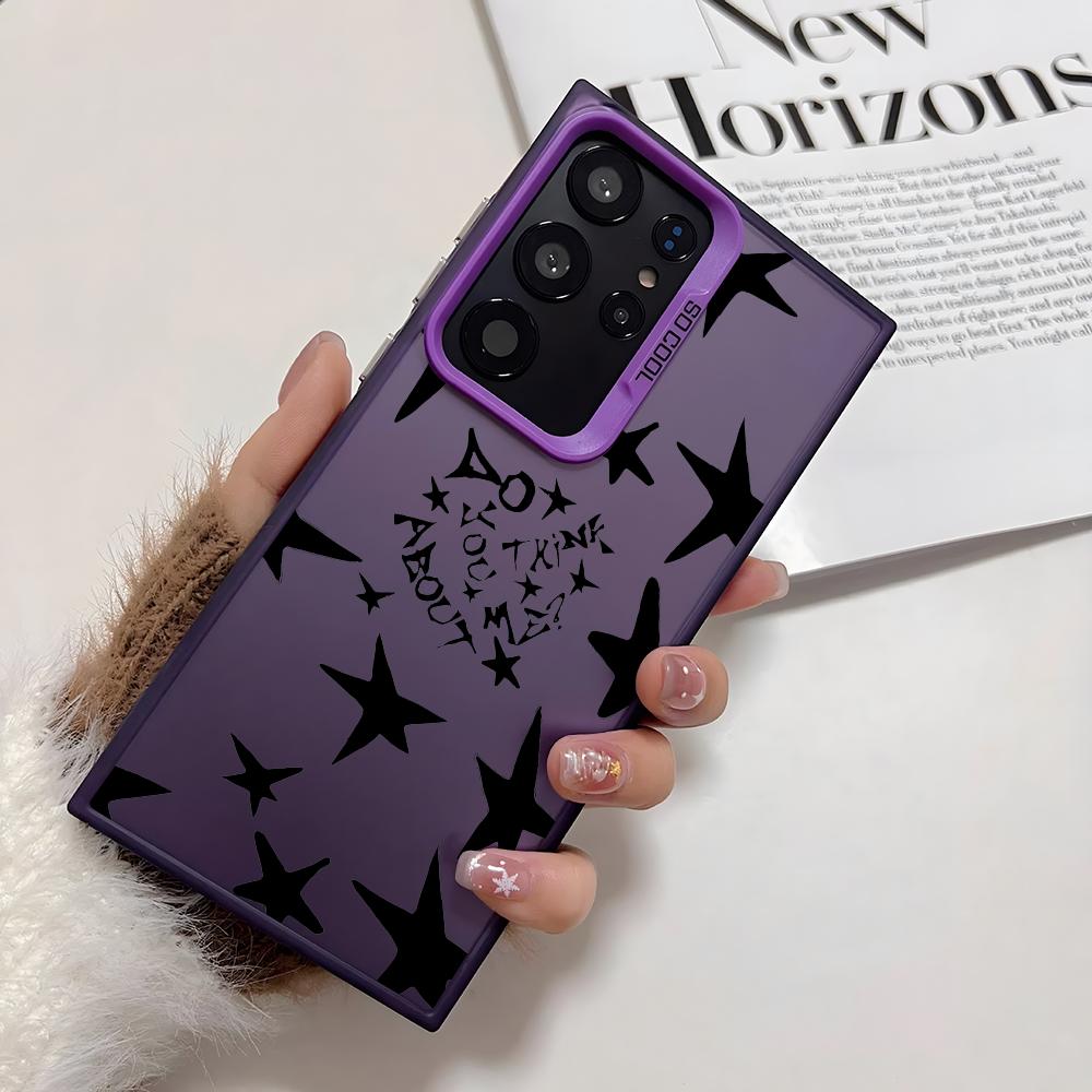 Epc ATP Album By Nsqk Phone Case For Samsung Galaxy S25 Edge S24 S23 S22 S21 S20 Ultra Funda Silicone Silver Cover