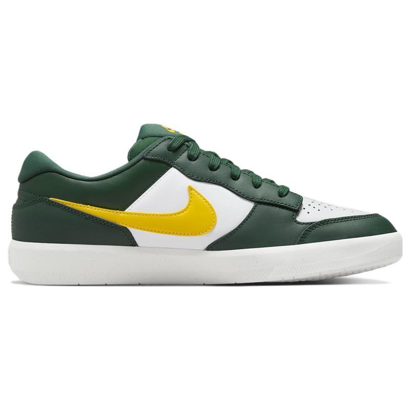Nike Sb Force 58 Premium Gorge Green Tour Yellow Skateboard Shoes DH7505-300
