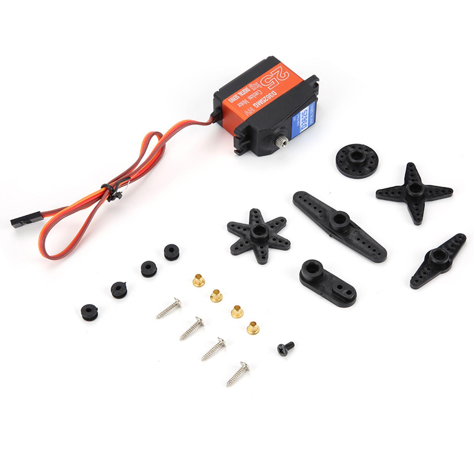 

Waterproof Metal Gear Digital Servo High Torque 180 degrees for 110 18 Short Truck Racing Car