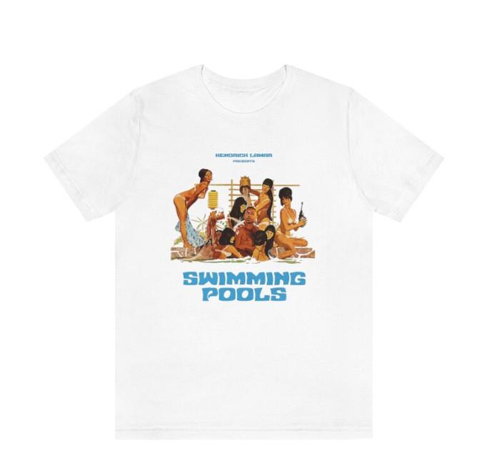 Kendrick Lamar Swimming Pools Illustrated Art  Unisex t-shirt Unisex T-Shirt S