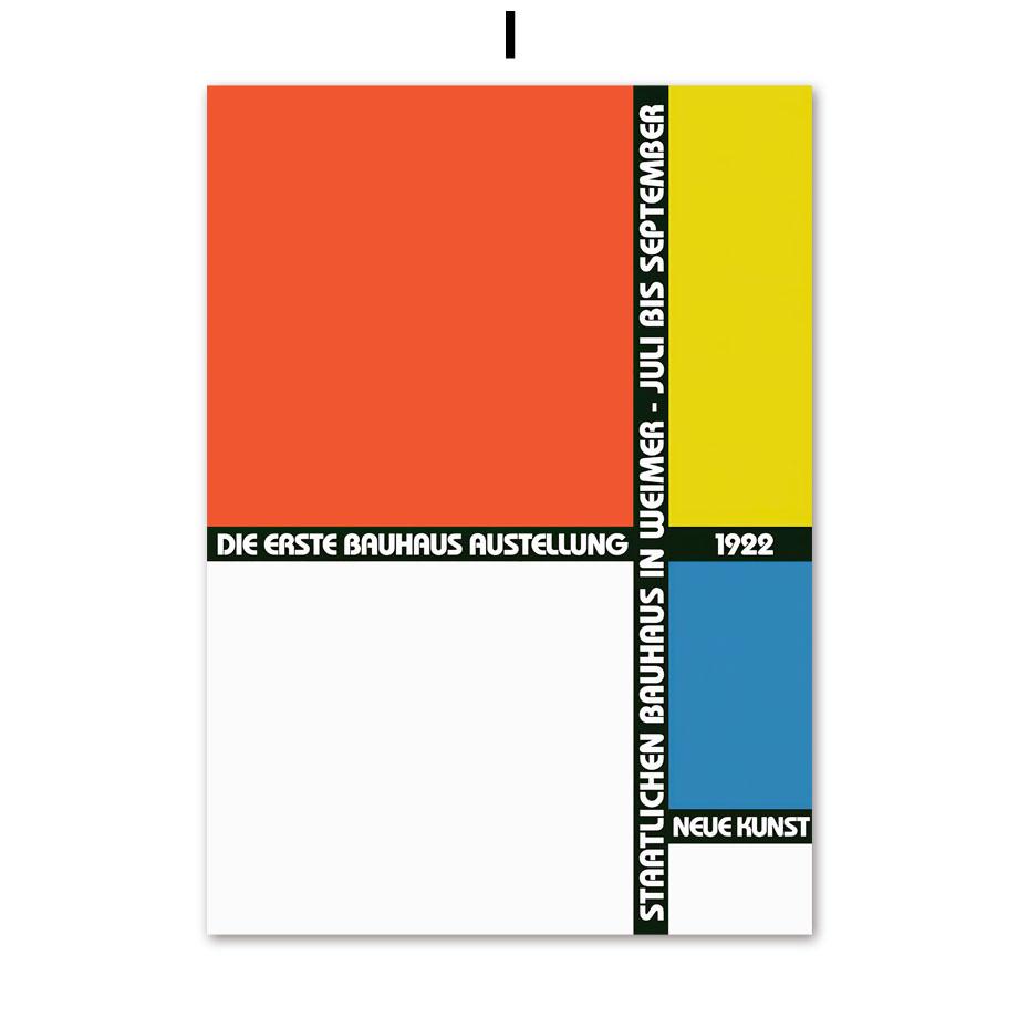 

Баухаус Пит Мондриан геометрическая настенная живопись на холсте плакаты на скандинавскую тему и принты настенные панно для гостиной современный декор A4 21X30cm No Framed