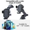 Phone Stand Car Phone Holder Dashboard Mount 360 Degree Rotating Holder for 4-7inch Cellphone Suction Cup Auto Cradles