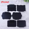 2Pcs Clip On Basket Labels Reusable Chalk Labels for Storage Bins Removable Organization Tags