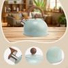 Whistling Tea Kettle Water Cookware with Whistle Spout Modern Fast Boiling Home Kitchen