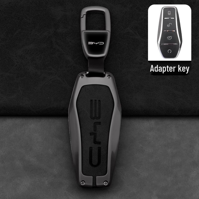 BYD Car Key Case: Compatible with Qin PLUS, Tang, Seagull, Seal, Dolphin, Song Plus, Han EV, Yuan, and Frigate Models.