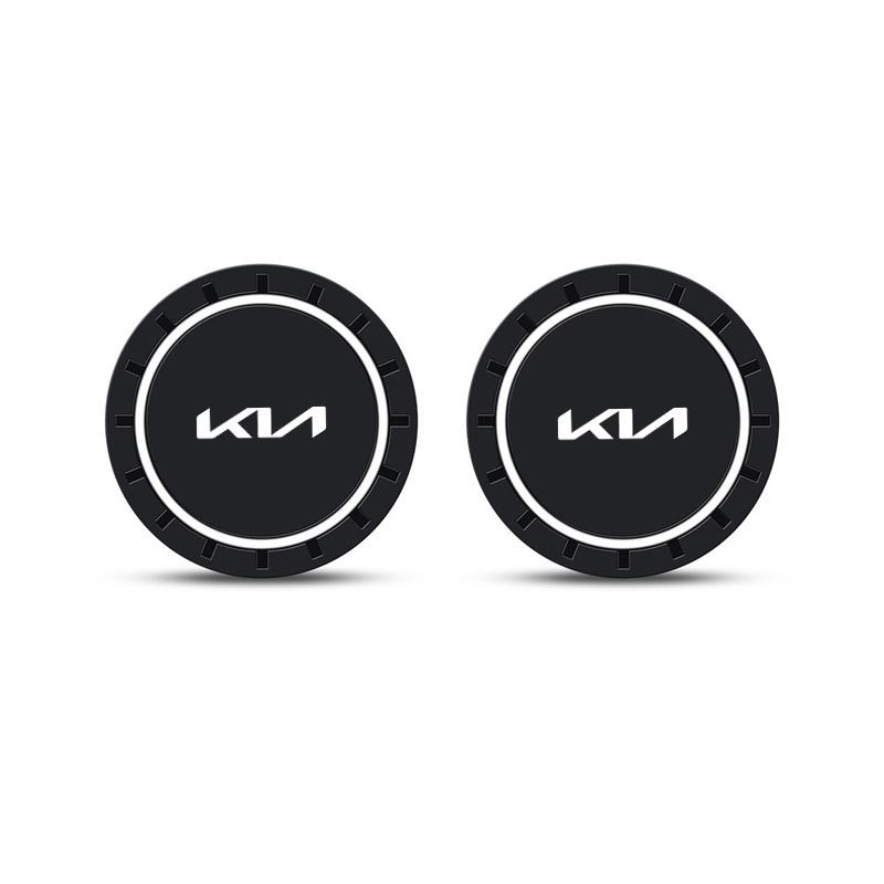 

2026 Горячая Наклейка на Автомобиль 2 шт. Подставка под Чашку Воды Бутылку Автомобильная Противоскользящие Накладки Аксессуары Для Kia Rio Ceed Sportage Cerato Soul S